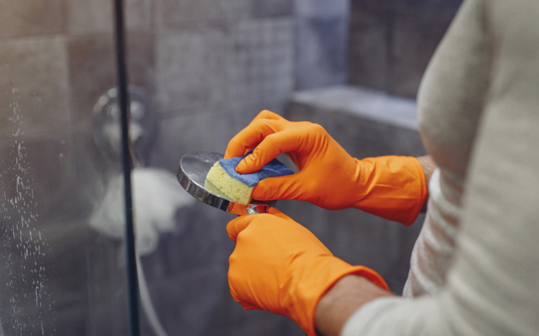 Deep clean a bathroom